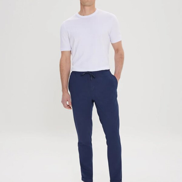 Altınyıldız Classics Lacivert Erkek Slim Fit Pantolon ET0100000010_LAC