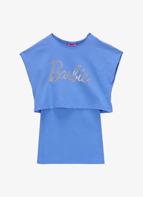 Barbie Eflatun Kız Çocuk Elbise BRB5SG-ELB6458