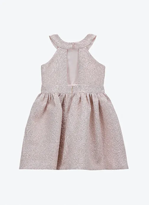 Barbie Pembe Kız Çocuk Abiye Elbise BRB5SG-ELB6980