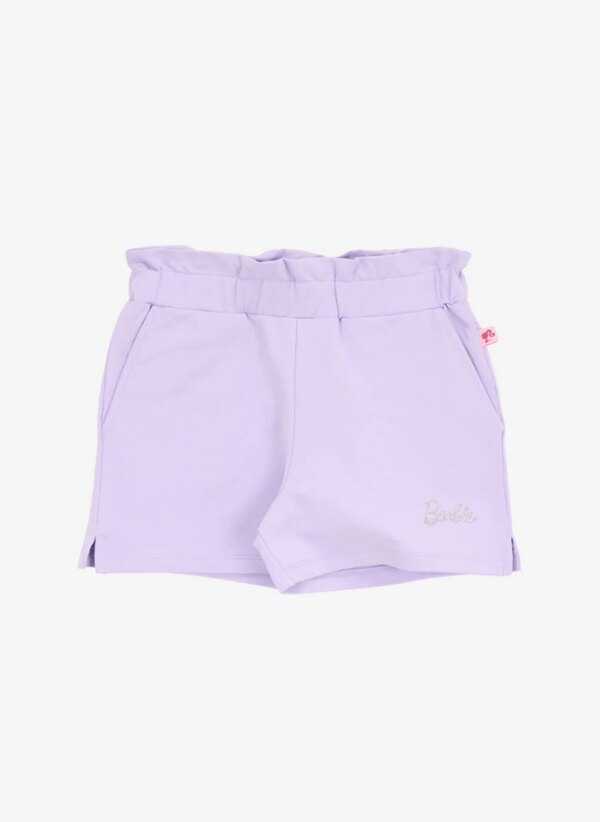 Barbie Lila Kız Çocuk Standart Baskılı Şort BRB5SG-SRT6003