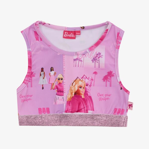 Barbie Çok Renkli Kız Çocuk Baskılı Bluz BRB5SG-BLZ6004