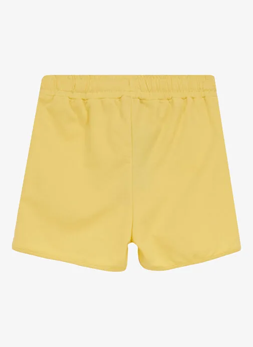 Barbie Sarı Kız Çocuk Standart Baskılı Şort BRB5SG-SRT6002