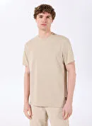 Discovery Expedition Lacivert Erkek Bisiklet Yaka Loose Fit T-Shirt D4SM-TST3277
