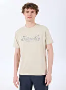 Discovery Expedition D4SM-TST3310 Siyah Bisiklet Yaka Basic Baskılı Erkek T-Shirt