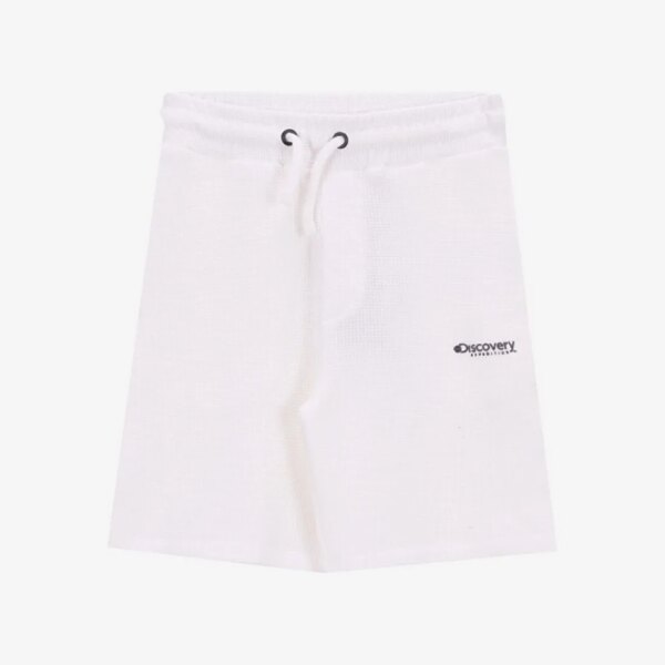 Discovery Expedition Beyaz Erkek Çocuk Basic Baskılı Şort D5SB-SHT3254