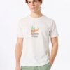 Discovery Expedition Kırık Beyaz Erkek Relaxed Baskılı T-Shirt D5SM-TST3995