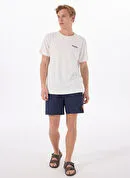 Discovery Expedition D5SM-MY 3403 Mavi Baskılı Erkek Şort Mayo