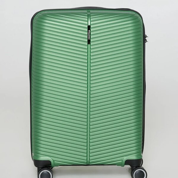 Discovery Expedition Yeşil Unisex Çekçekli Sert Valiz DC-5224 ORTA