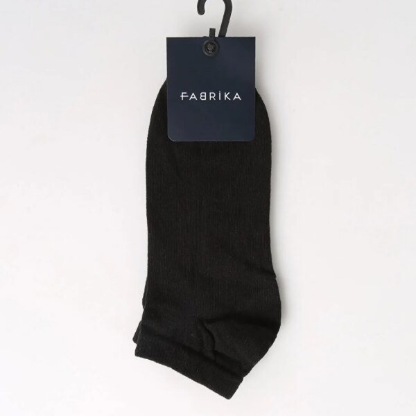 Fabrika Siyah Erkek Sneaker Çorabı LTKS-ERK-PTK