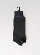 Fabrika Siyah Erkek Sneaker Çorabı LTKS-ERK-PTK