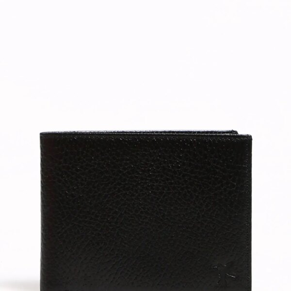 Fabrika Siyah Erkek Deri Cüzdan FRK 313 FLT DERİ