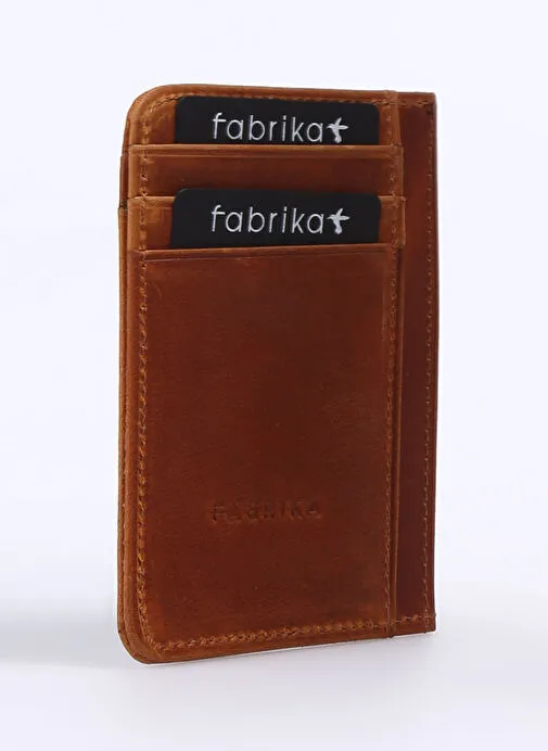 Fabrika Taba Erkek Deri Cüzdan Frk 320 Crayz Deri