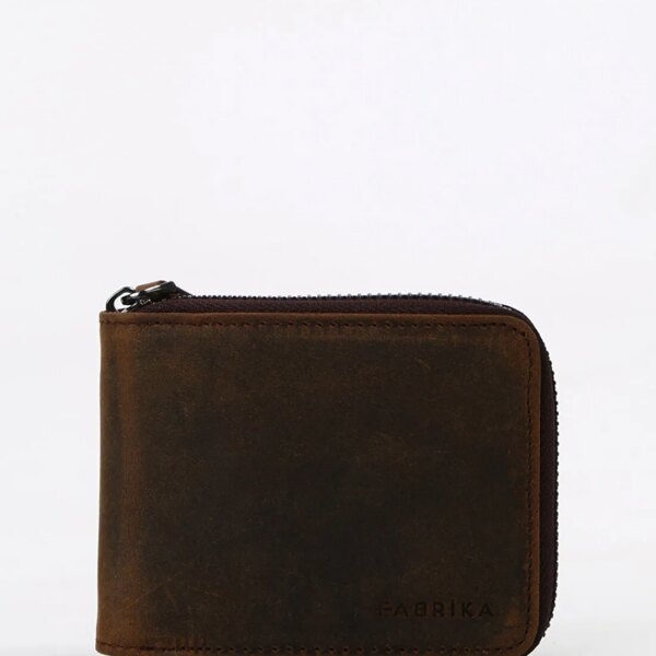 Fabrika Kahverengi Erkek Deri Cüzdan Frk 329 Crayz Deri Kahve