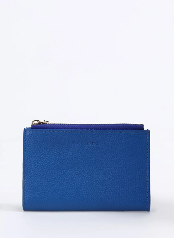 Fabrika Lacivert Kadın Deri Cüzdan Frk 500 Crayz Deri Laci