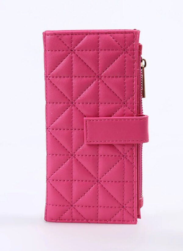 Fabrika Pembe Kadın Vegan Cüzdan Frk 504 Düz Lila