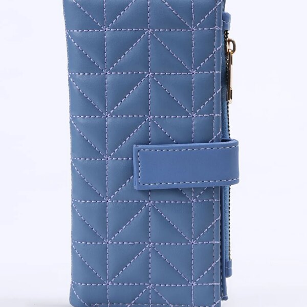 Fabrika Mavi Kadın Vegan Cüzdan Frk 504 Düz Mavi