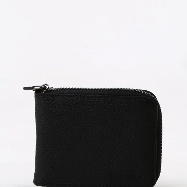 Fabrika Siyah Erkek Deri Cüzdan Frk 329 Flt Deri Siyah