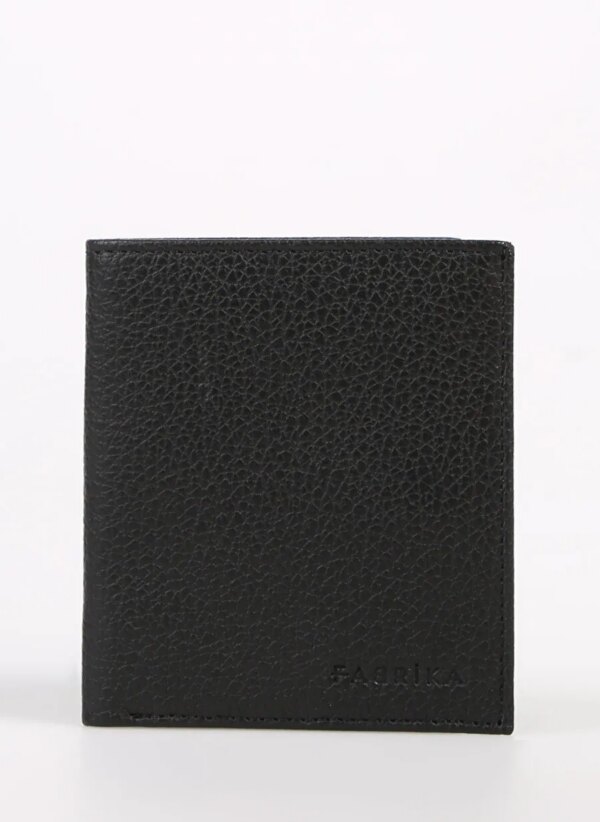 Fabrika Siyah Kadın Deri Kartlık Frk 509 Flt Deri Siyah