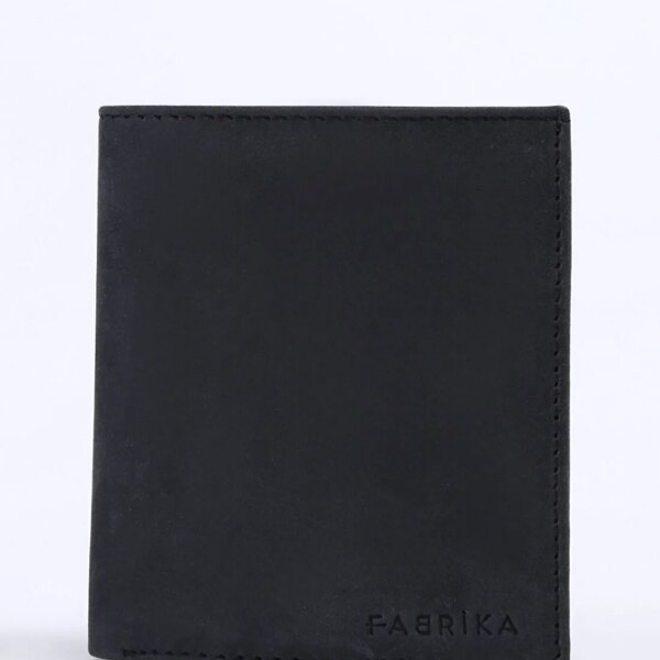 Fabrika_8684024221_Siyah_1_0252b62c Fabrika Siyah Kadın Deri Kartlık Frk 510 Crayz Deri Siyah