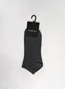 Fabrika Siyah Erkek Sneaker Çorabı UL-ERK-PTK