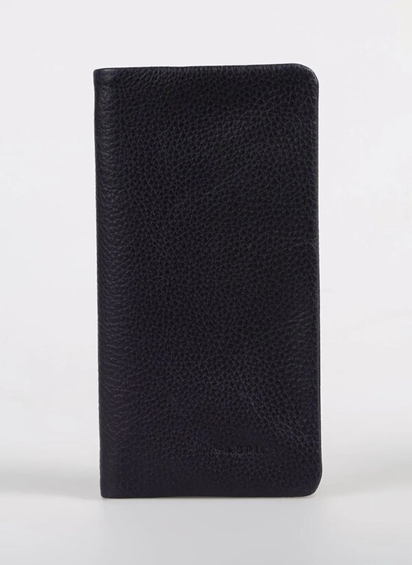 Fabrika Lacivert Erkek Deri Cüzdan FrkByn 517 Flt Deri Laci