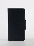 Fabrika Lacivert Erkek Deri Cüzdan FrkByn 517 Flt Deri Laci