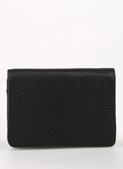 Fabrika Siyah Erkek Deri Cüzdan Frk 336 Flt Deri Siyah