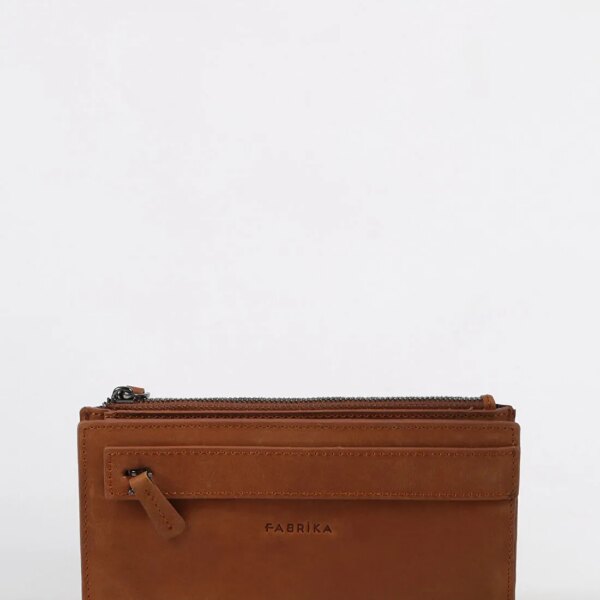 Fabrika Taba Erkek Deri Cüzdan Frk 337 Crayz Deri Taba