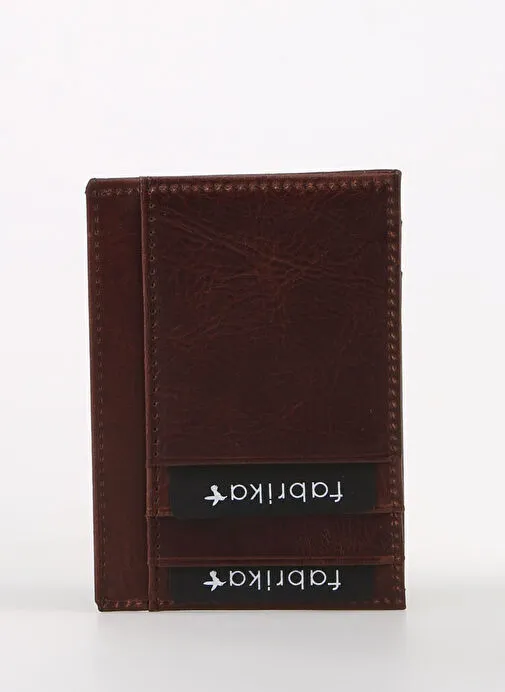 Fabrika Kahverengi Erkek Deri Cüzdan Frk 344 Crayz Deri Kahve