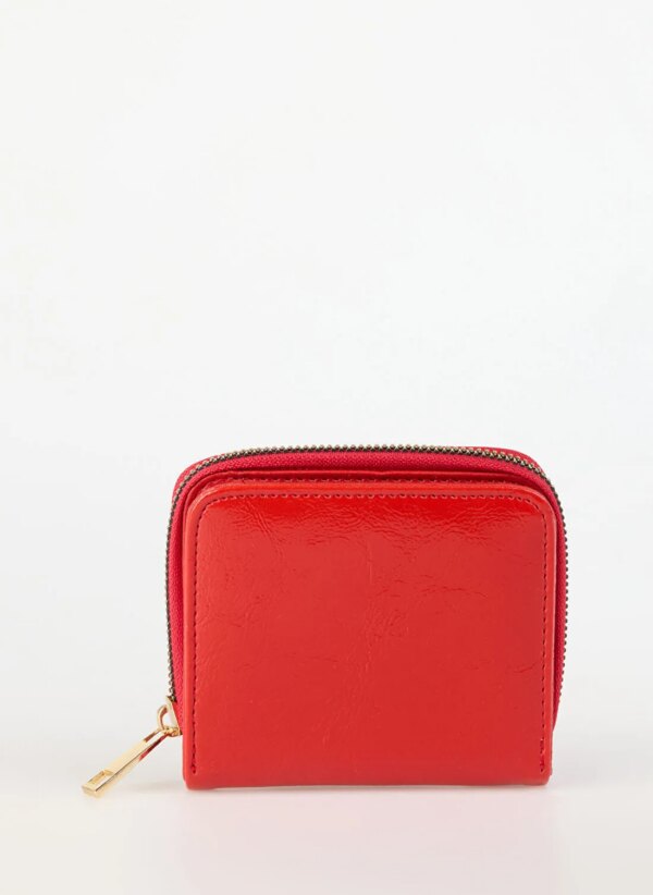 Fabrika Kırmızı Kadın Deri Cüzdan FRKBYN 513 KIRMIZI