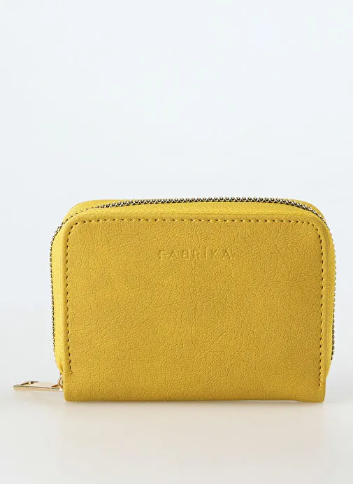 Fabrika Sarı Kadın Deri Cüzdan FRKBYN 515 SARI