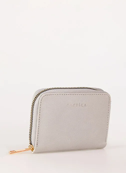 Fabrika Gri Kadın Deri Cüzdan FRKBYN 515 GRİ