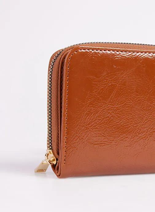 Fabrika Taba Kadın Deri Cüzdan FRKBYN 513 TABA