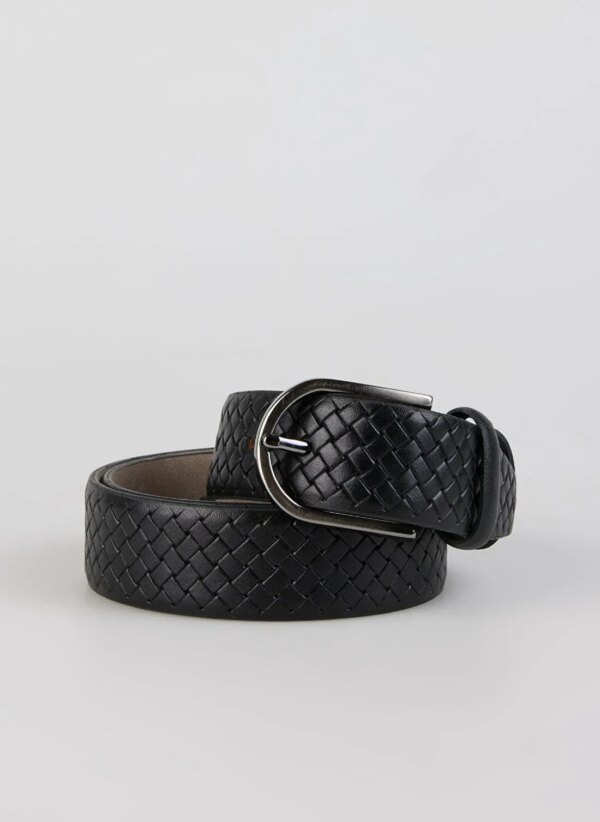 Fabrika Siyah Erkek Deri Kemer FRKMR103