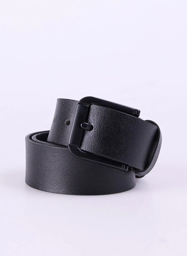 Fabrika Siyah Erkek Deri Kemer FRKMR111