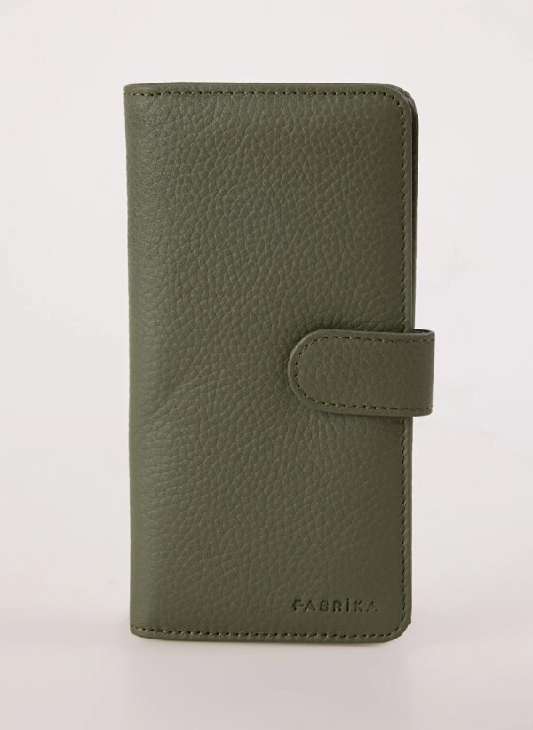 Fabrika Yeşil Erkek Deri Cüzdan Frk 347 Flt Deri