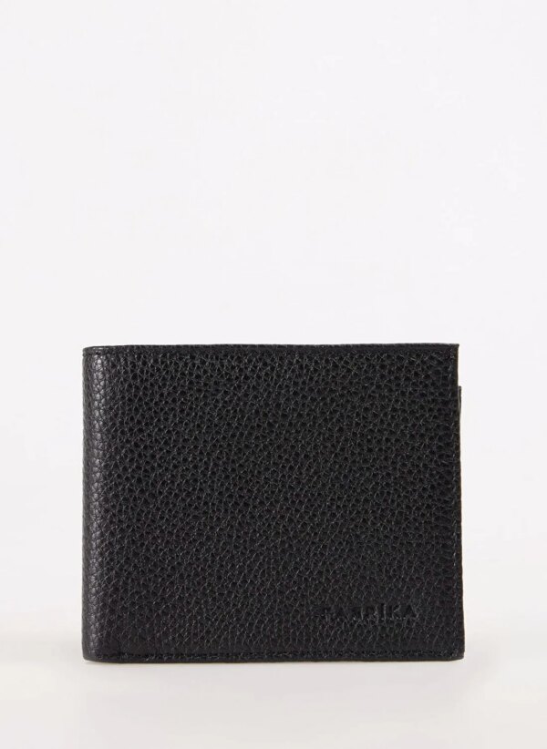 Fabrika Siyah Erkek Cüzdan Frk 358 Flt Deri Siyah