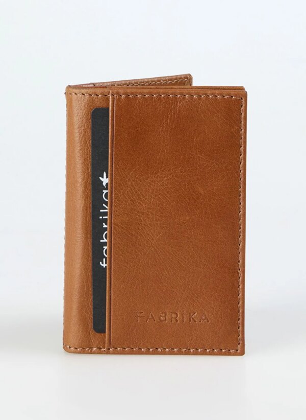 Fabrika Taba Erkek Deri Cüzdan Frk 355 Crayz Taba