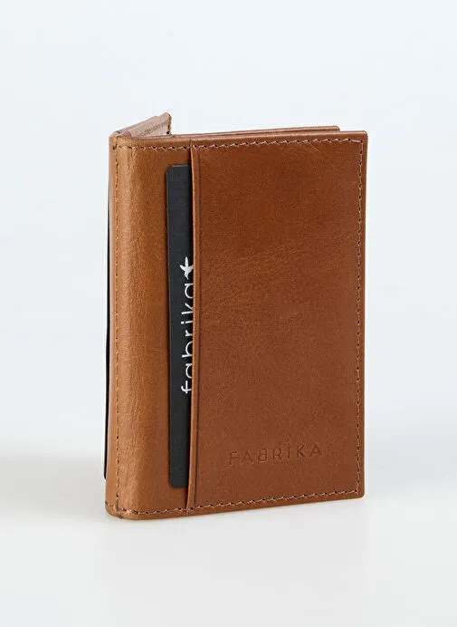 Fabrika Taba Erkek Deri Cüzdan Frk 355 Crayz Taba