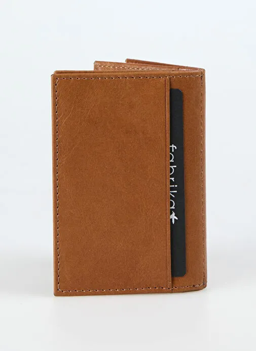 Fabrika Taba Erkek Deri Cüzdan Frk 355 Crayz Taba