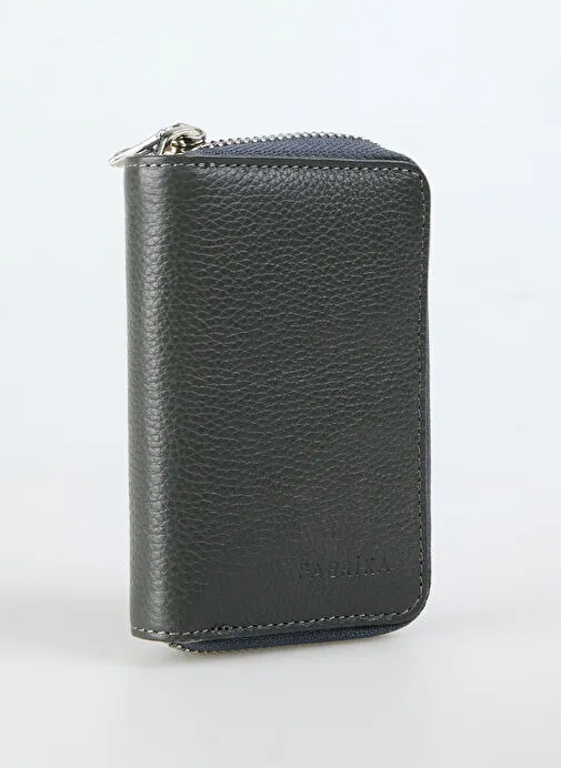 Fabrika Gri Kadın Deri Cüzdan Frk 527 Crayz Gri