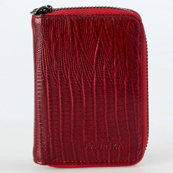 Fabrika_8684024570_Kirmizi_1_2019c796 Fabrika Kırmızı Kadın Deri Cüzdan Frk 527 Lzr Deri krmz