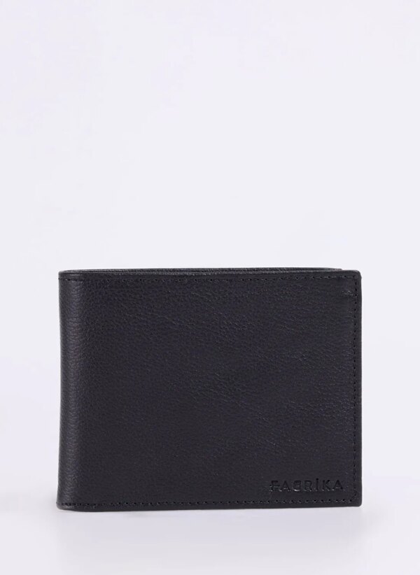 Fabrika Siyah Erkek Cüzdan Frk kutu 2025 cep