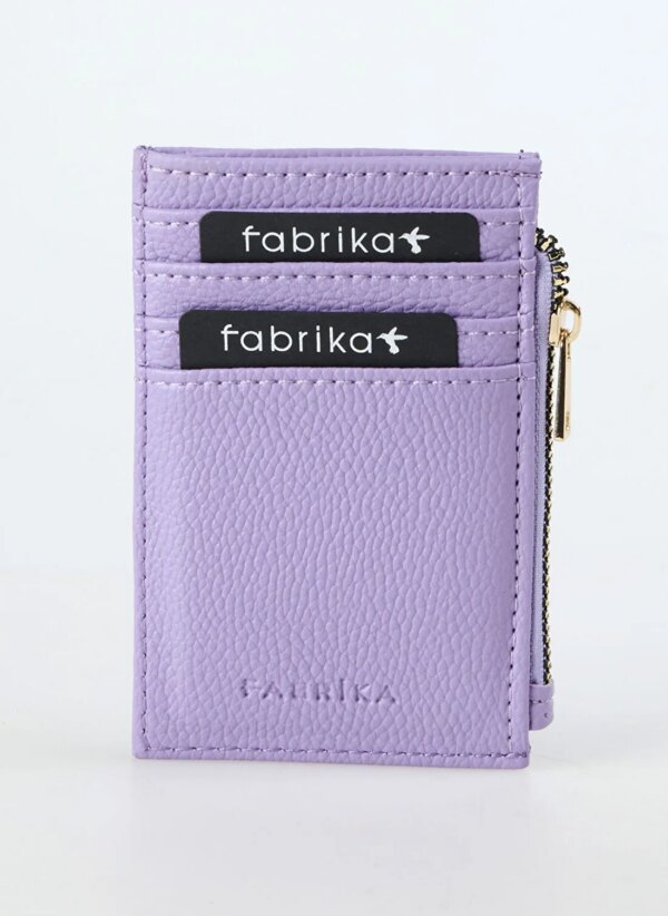 Fabrika Mor Kadın Deri Kartlık Frk 522 Flt Deri Mor