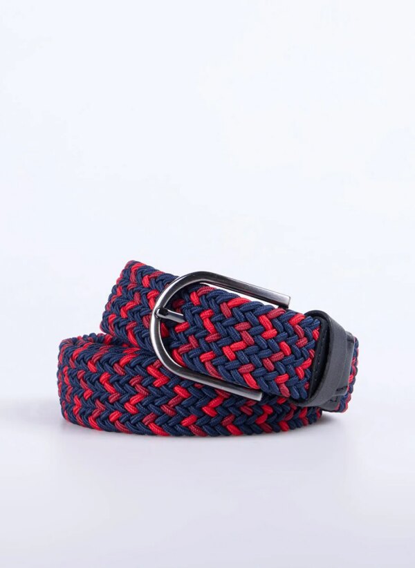 Fabrika Kırmızı Erkek Kemer Fbk 001 Lst örgü krmz