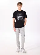 Jeep Siyah Erkek Eşofman Altı E-WEEPY