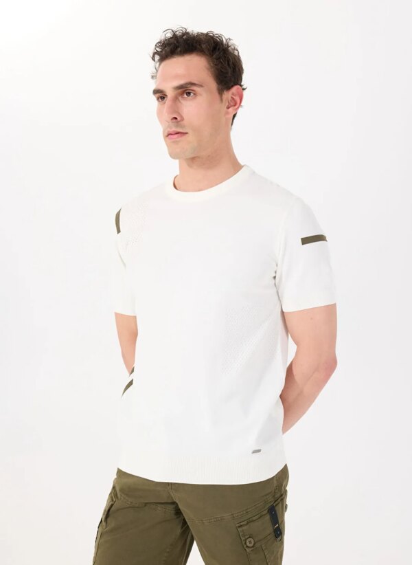 Jeep Ekru Erkek Bisiklet Basic Düz Kazak J5SM-KZK7208