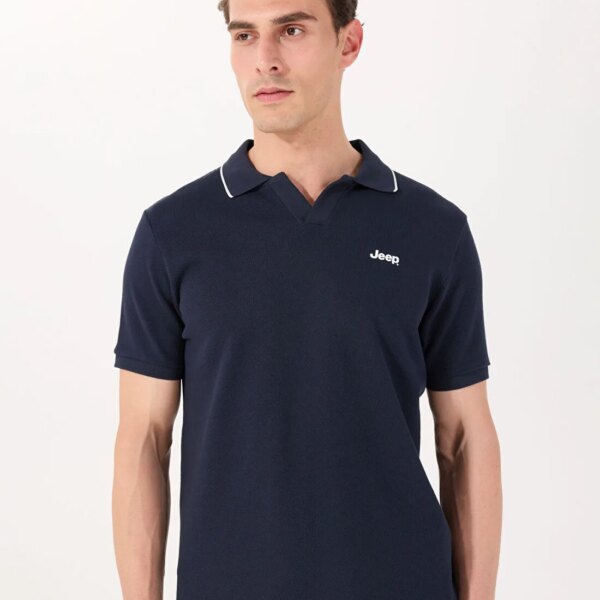 Jeep Lacivert Erkek Relaxed Polo T-Shirt J5SM-TST7315