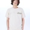 Jeep Beyaz Erkek Loose Fit Baskılı T-Shirt J5SM-TST7371