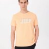 Jeep Turuncu Erkek Relaxed Baskılı T-Shirt J4SM-TST7238